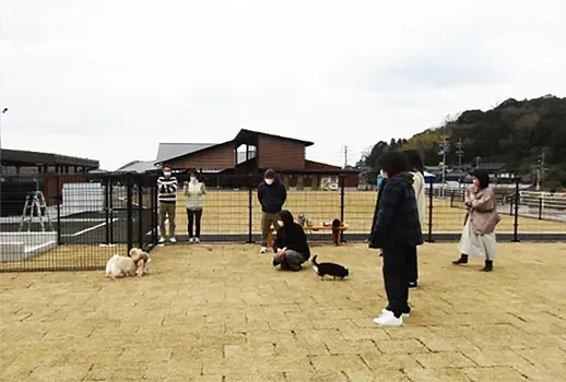 道の駅ごいせ仁摩 ドッグラン