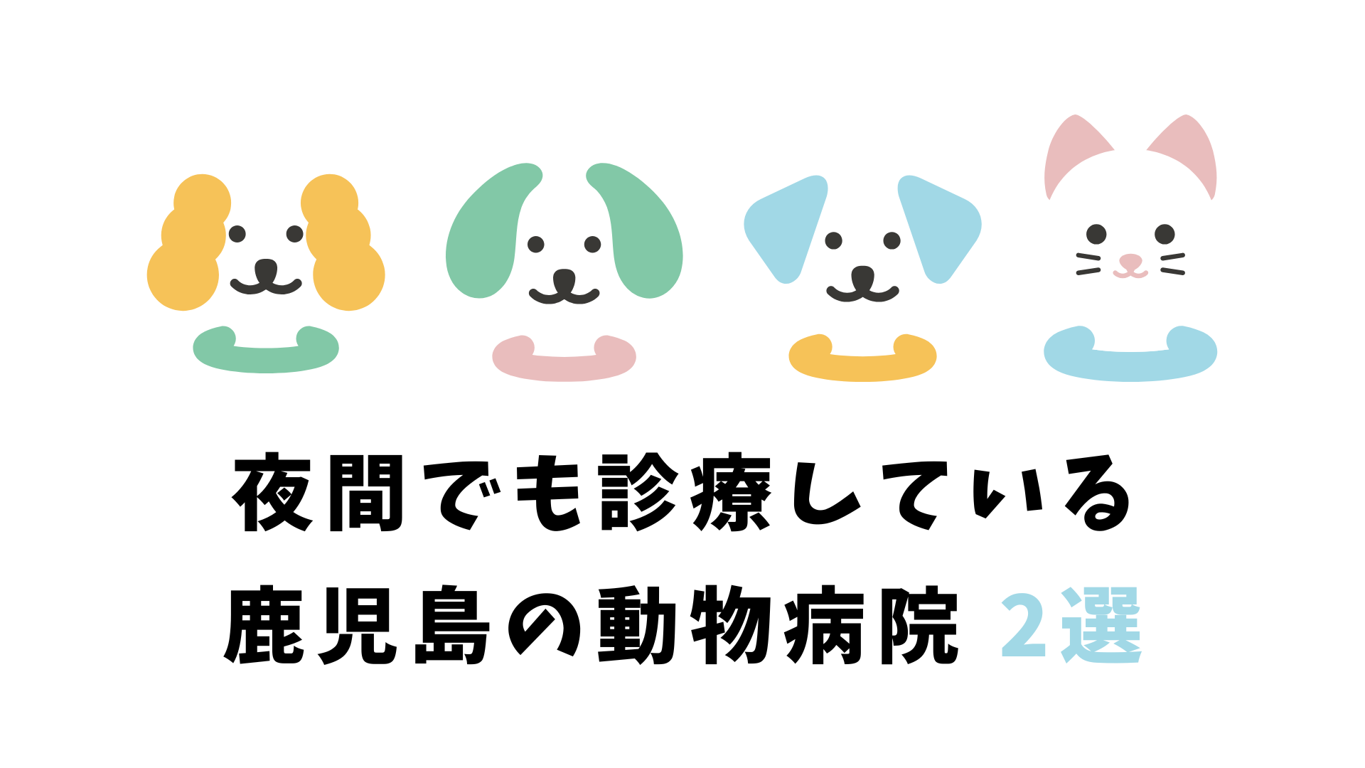 鹿児島のおすすめの夜間救急動物病院